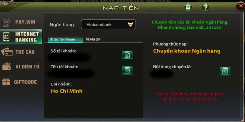 Một Số Lưu Ý Khi Nạp tiền B52club Giúp Bạn Không Gặp Rủi Ro